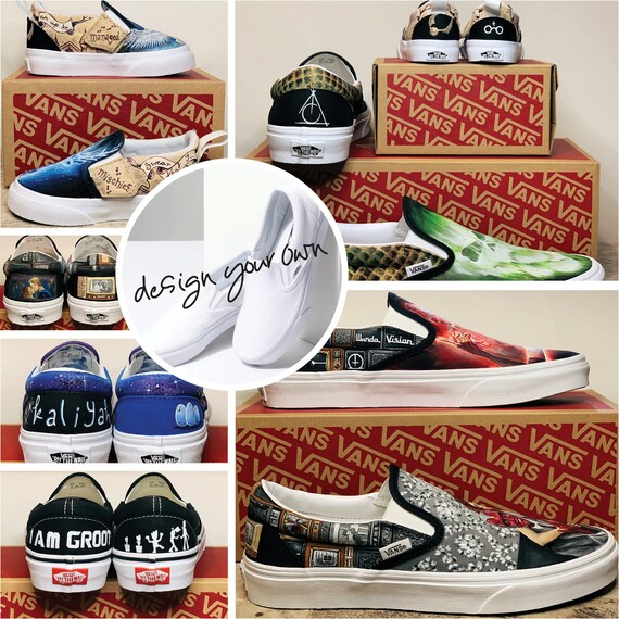 Design Your Own Custom Painted Vans - Etsy