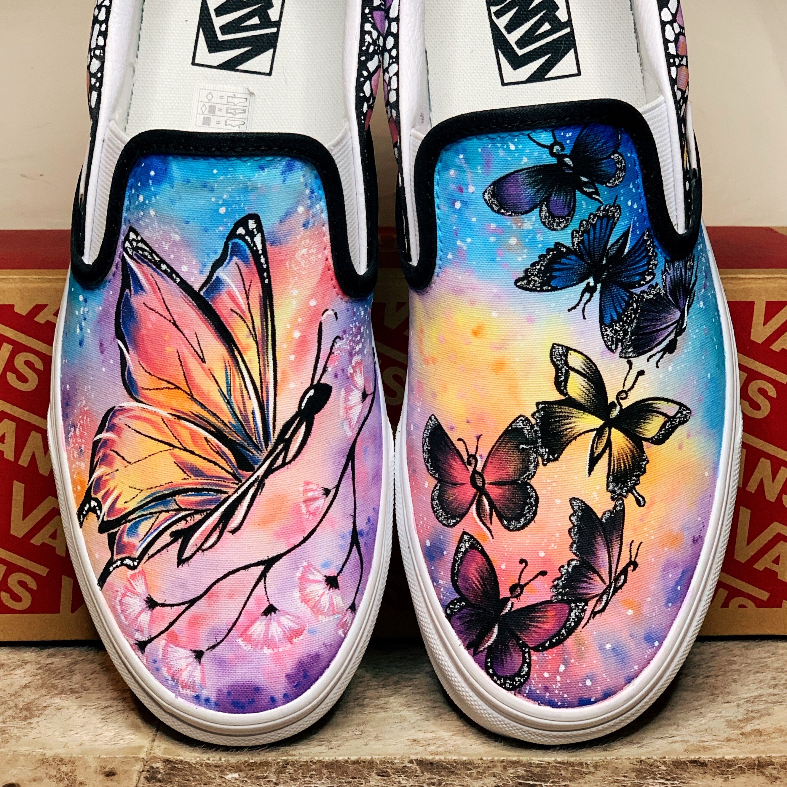 custom painted vans