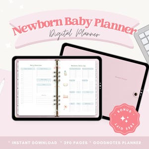 Newborn Baby Digital Planner