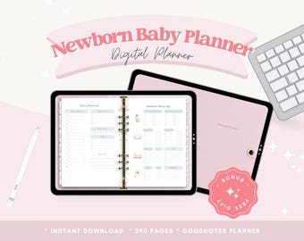 Newborn Baby Digital Planner
