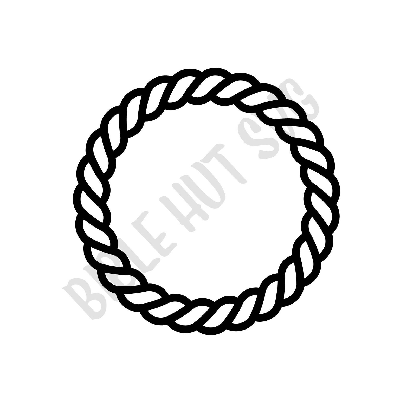 Rope SVG Rope Border Svg Rope Frame Rope Cut File - Etsy Canada