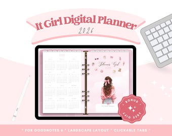 It Girl Digital Planner 2026 | GoodNotes | iPad Planner 2026