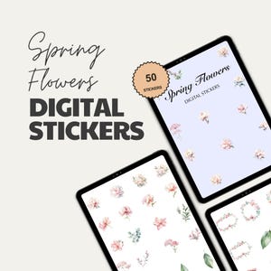 Digital Stickers Goodnotes, Precropped Digital Planner Stickers, Daily Digital Stickers, Aesthetic Digital Stickers