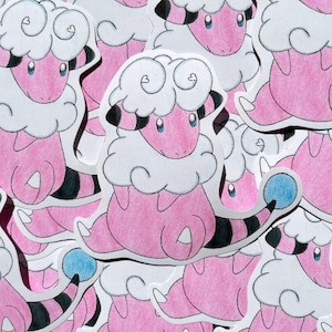 Flaaffy Hand Drawn Sticker
