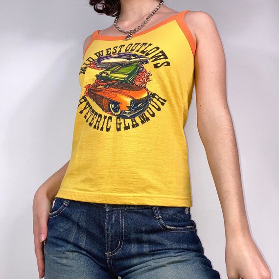 vintage 90s Hysteric Glamour graphic tank top