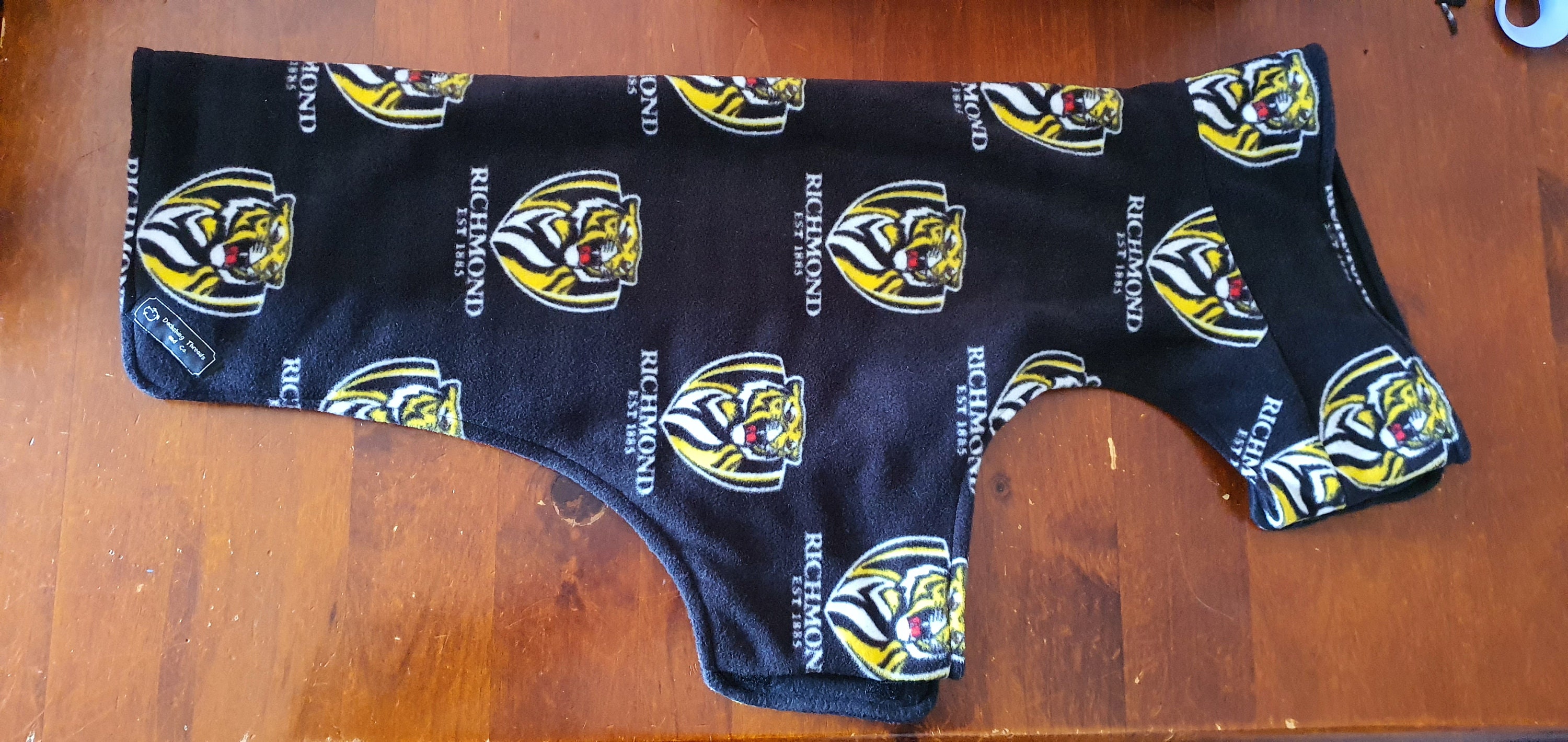 Footy Colours Double Fleece Pet Jacket/coat Most Teams Available Etsy