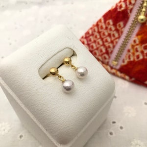 K18 Earrings - Etsy