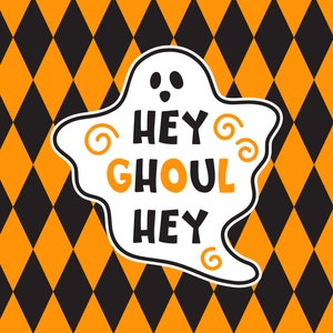 Hey Ghoul Planner Cover - INSTANT DOWNLOAD