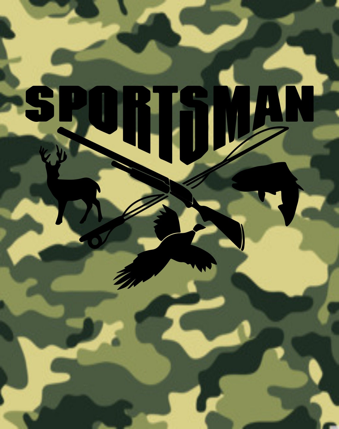 Sportsman Planner Cover INSTANT DOWNLOAD Etsy España