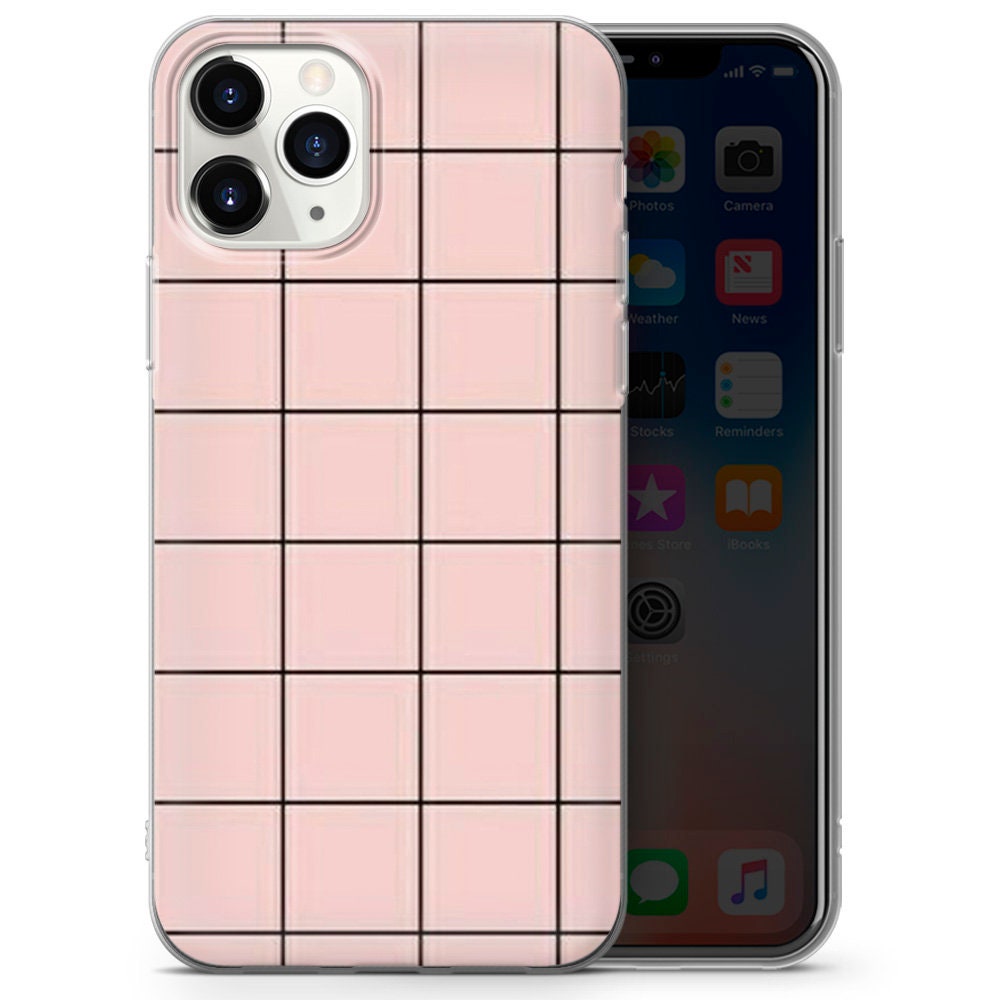 Checkered Phone Case Checkered Cover For iPhone 7 8 XS XR | Etsy