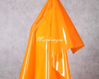 Transparent TPU Fabric: Soft Clear Vinyl for Crafts, Raincoats - Half Yard