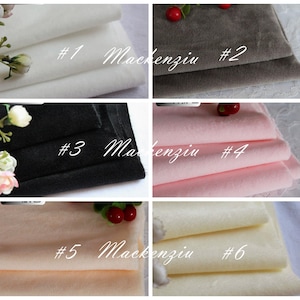 Solid Smooth Minky Fabric: Plush Cuddle Fabric - 65'' Wide By The Yard image 2