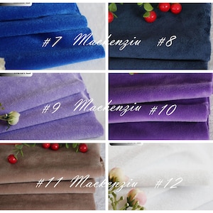 Solid Smooth Minky Fabric: Plush Cuddle Fabric - 65'' Wide By The Yard image 3