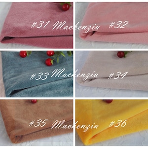 Solid Smooth Minky Fabric: Plush Cuddle Fabric - 65'' Wide By The Yard image 7