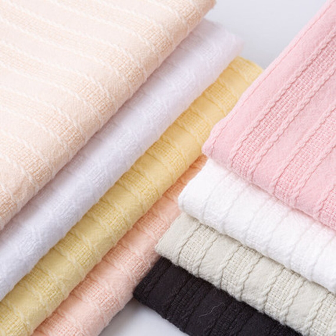 Jacquard Fabric Cotton Linen Fabric Pure Cotton Fabric Etsy Ireland