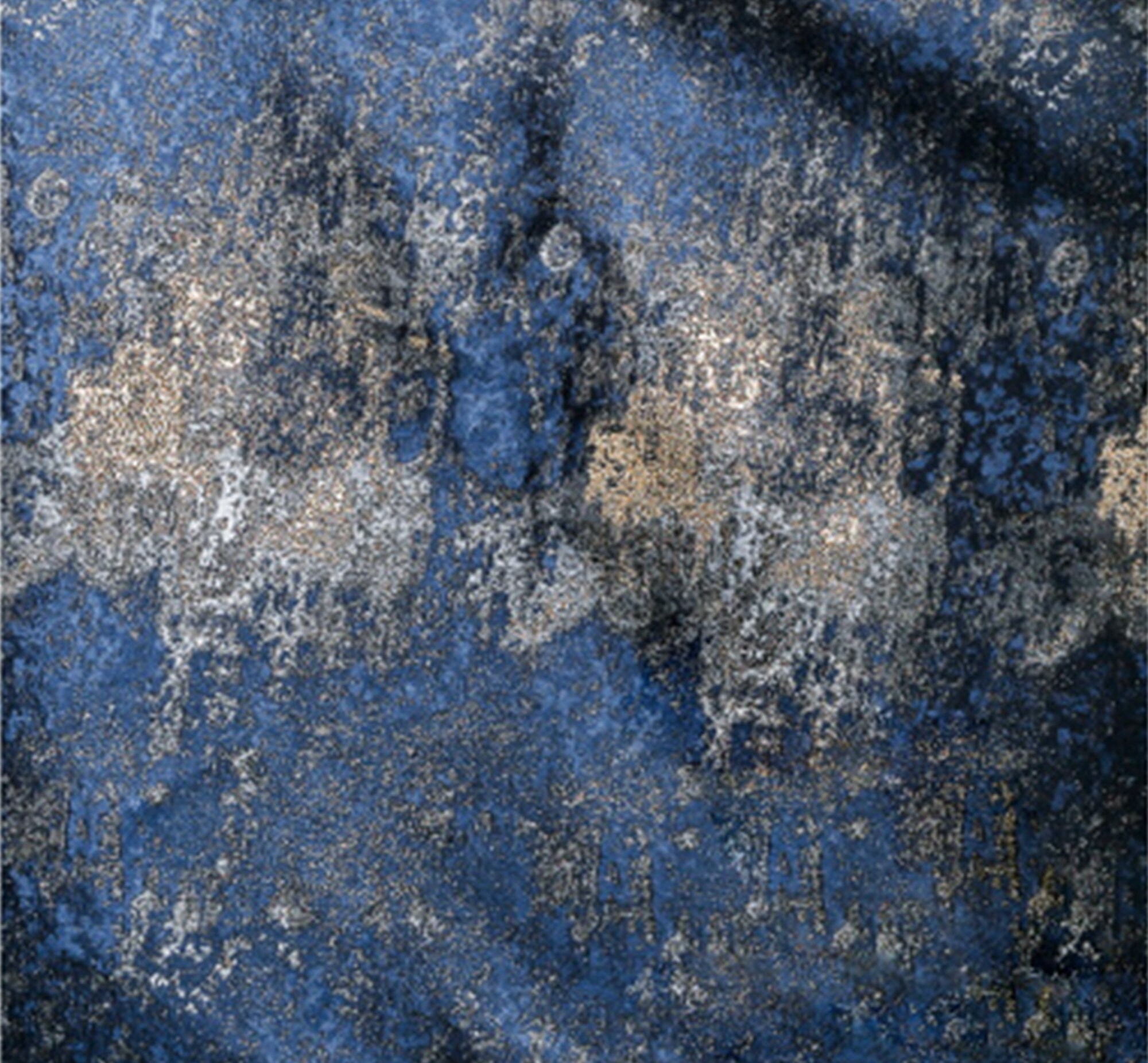 Blue gilt doublesided gradient jacquard fabric Jacquard Etsy