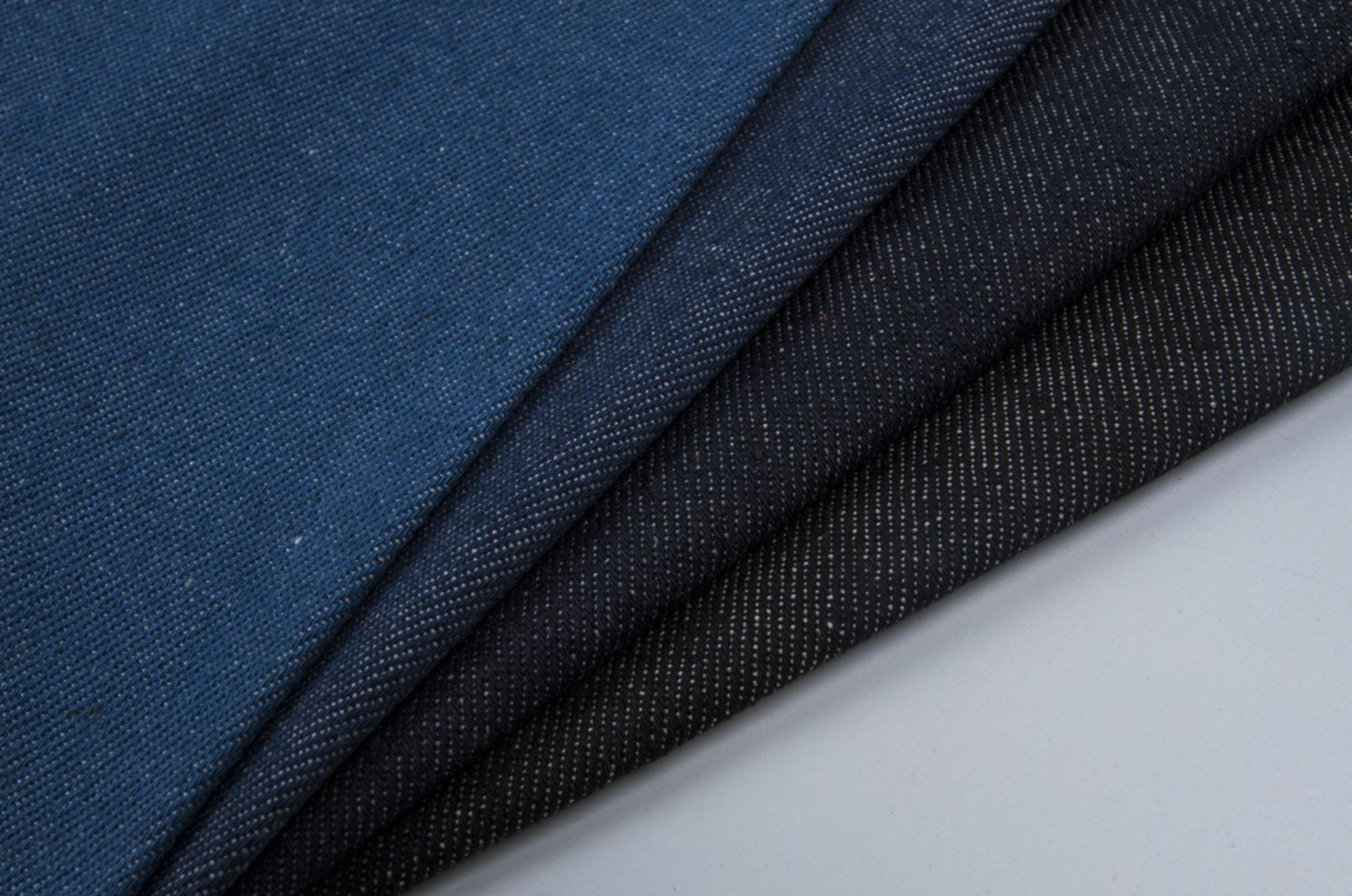 Twill Polyester & Cotton Denim Fabrics, Shoe Materials and