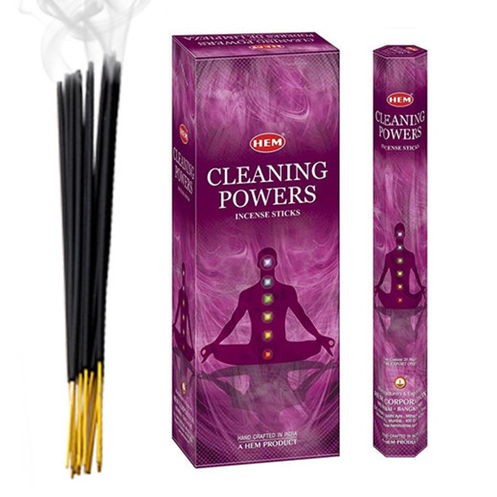 HEM Cleaning Powers Incense Sticks 120 Sticks Etsy