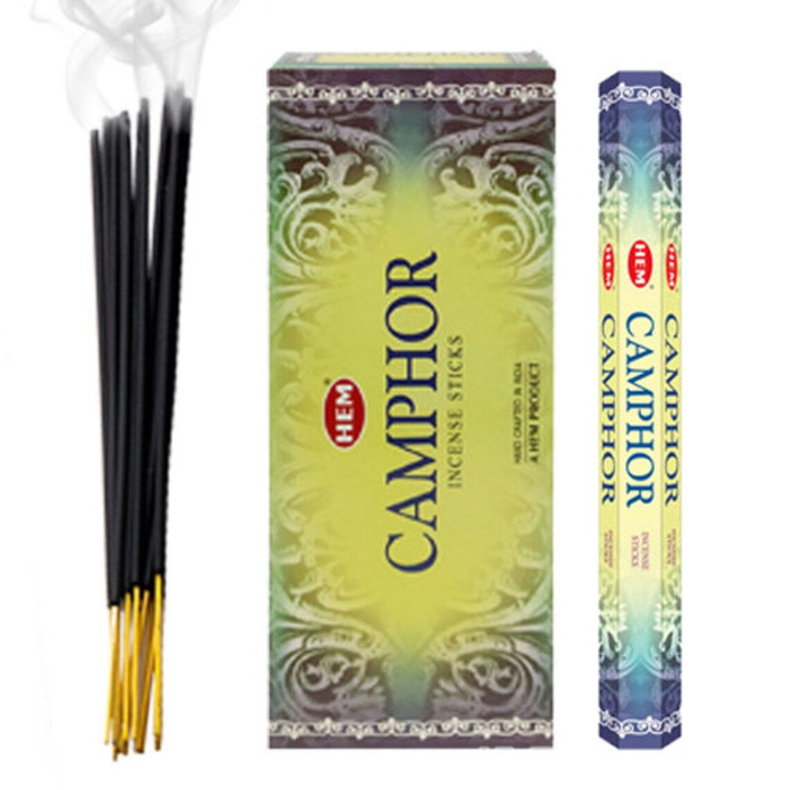 HEM Camphor Incense Sticks 120 Sticks Etsy