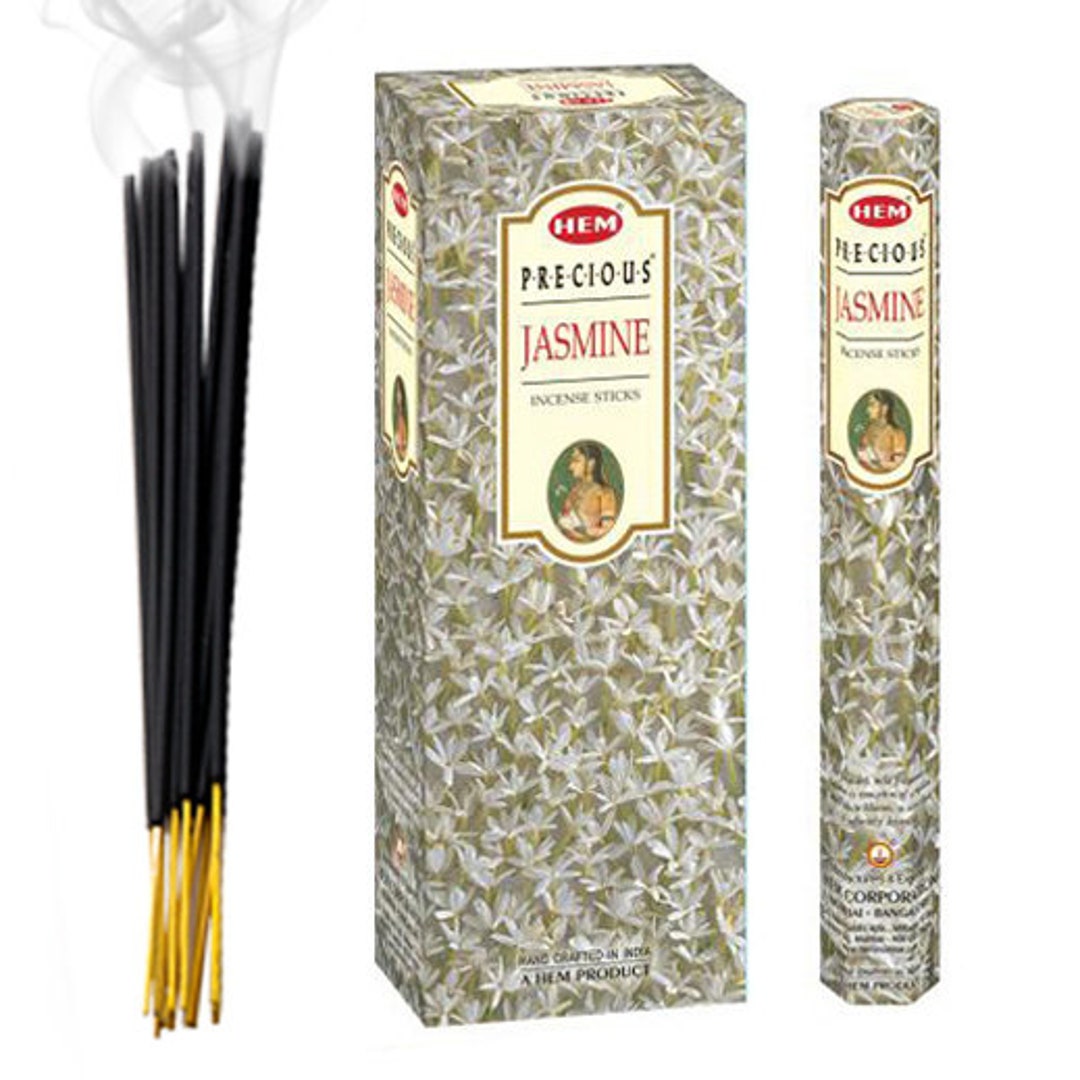 HEM Precious Jasmine Incense Sticks 120 Sticks Etsy España