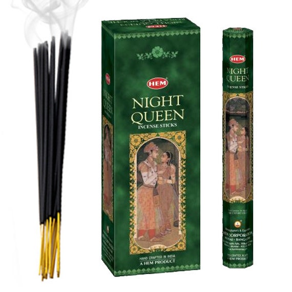 HEM Night Queen Incense Sticks 120 Sticks Etsy