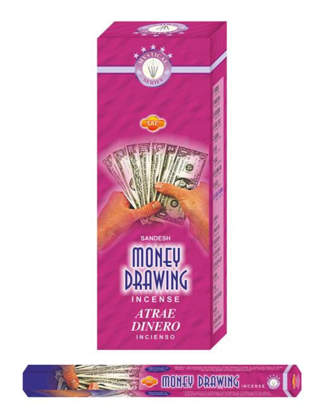 SAC Money Drawing Incense Sticks 120 Sticks Etsy