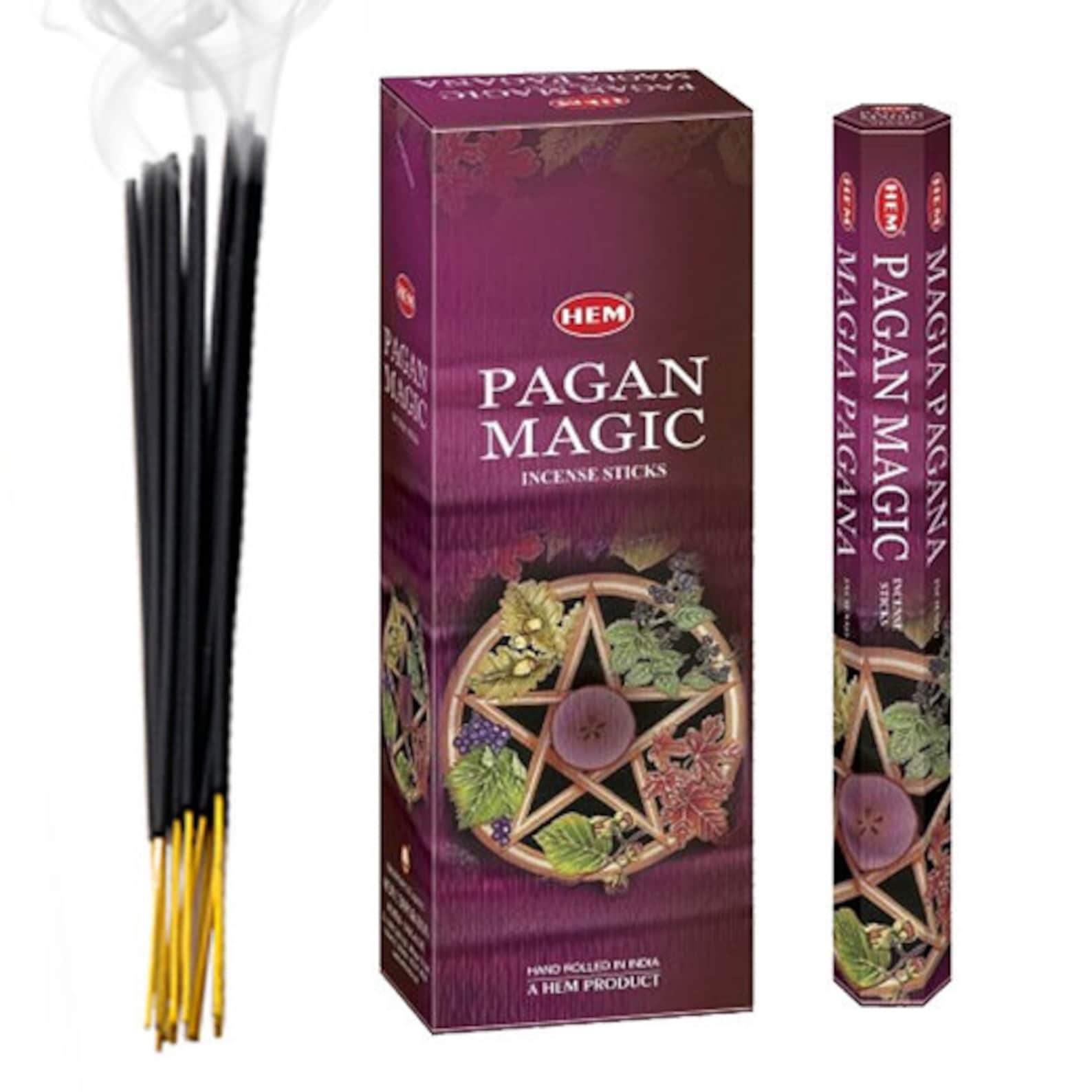 HEM Pagan Magic Incense Sticks 120 Sticks Etsy