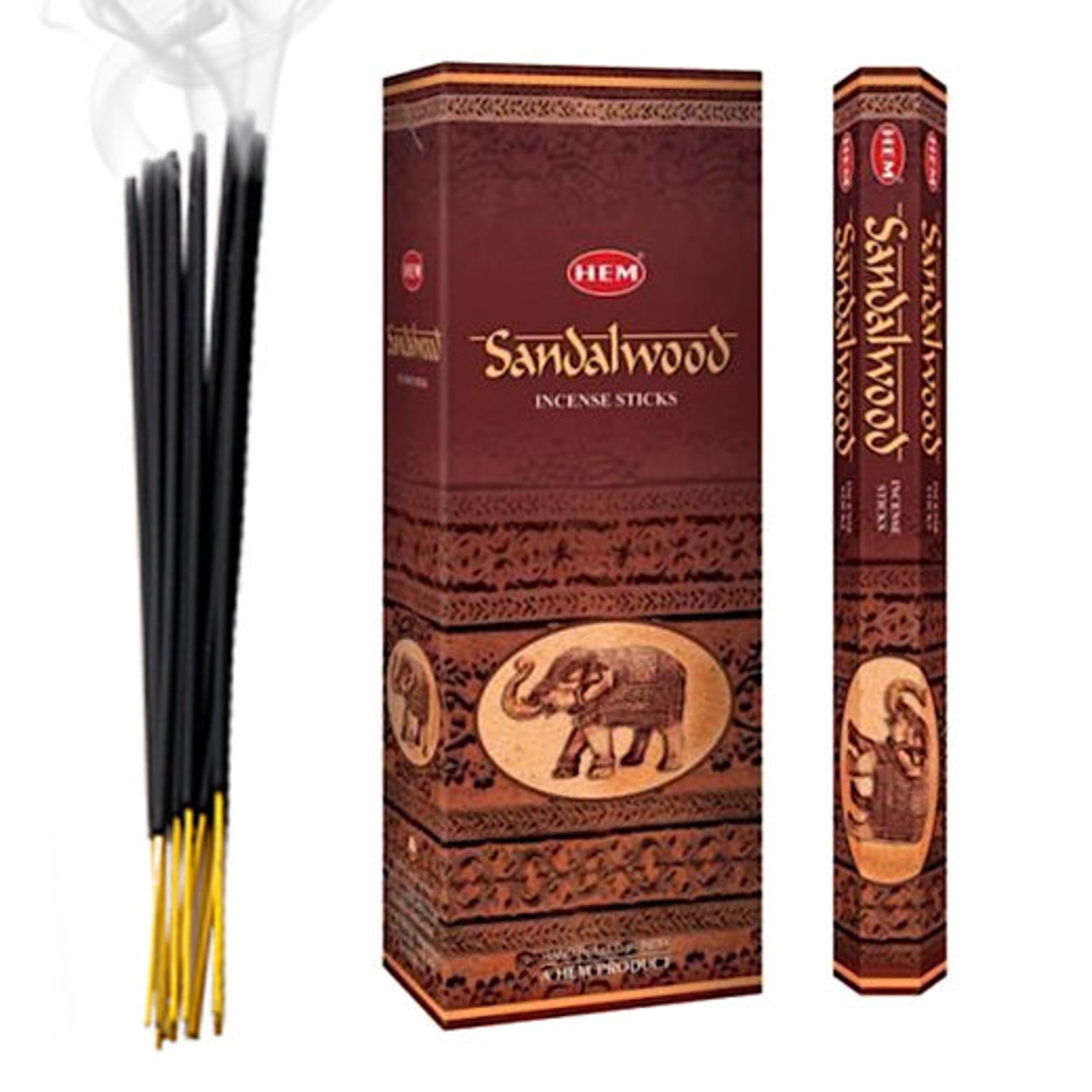 HEM Sandalwood Incense Sticks 120 Sticks Etsy