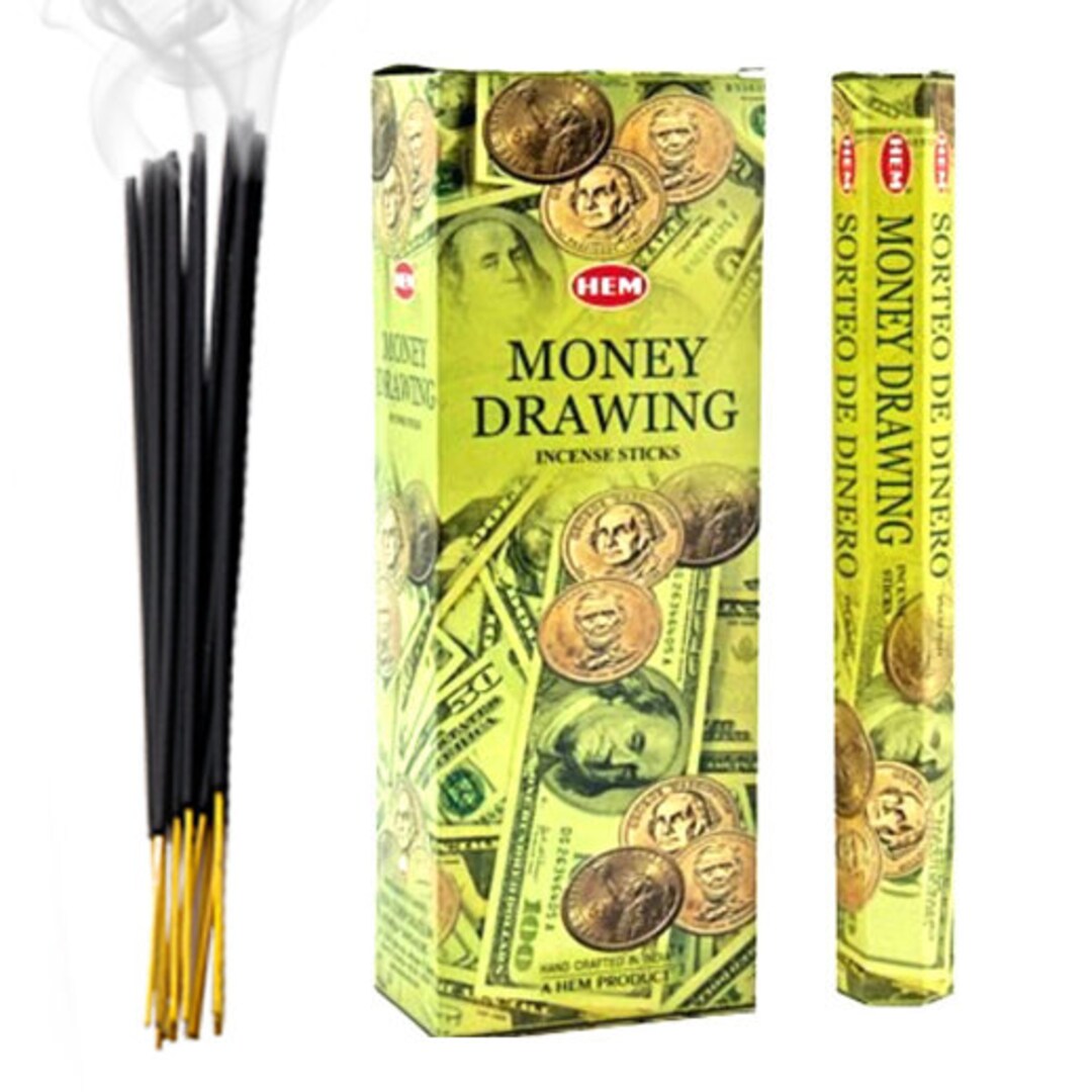 HEM Money Drawing Incense Sticks 120 Sticks Etsy