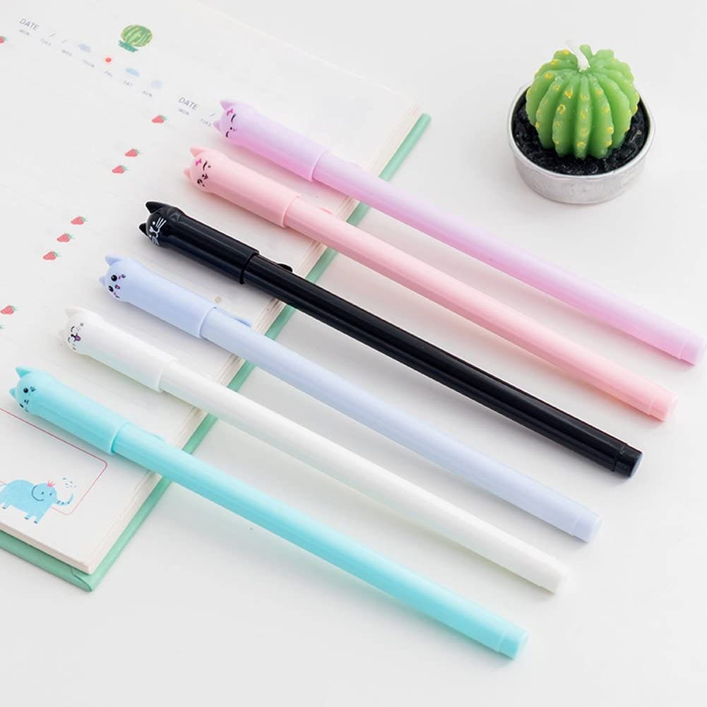 Dantolo 32Pcs Stylos Gel Animaux de Dessin Animé, Stylo kawaii,Stylo  Fantaisie,Stylo Rigolo,Legami Halloween,Noir Stylo Gel : :  Fournitures de bureau