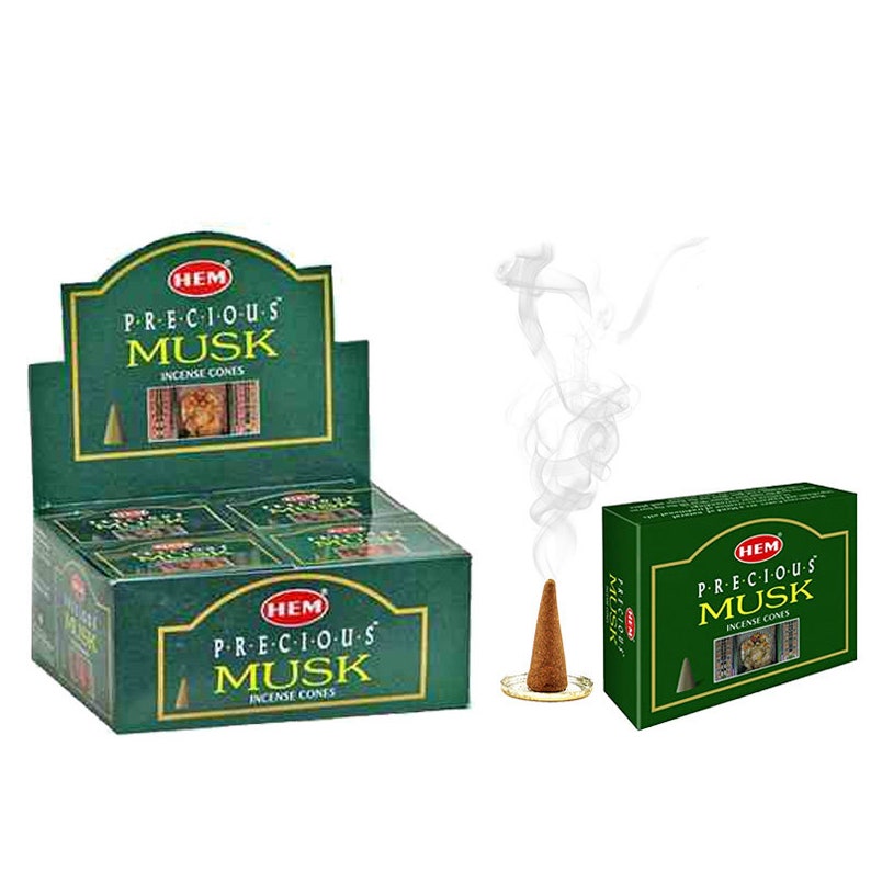 HEM Precious Musk Cones 120 Cones