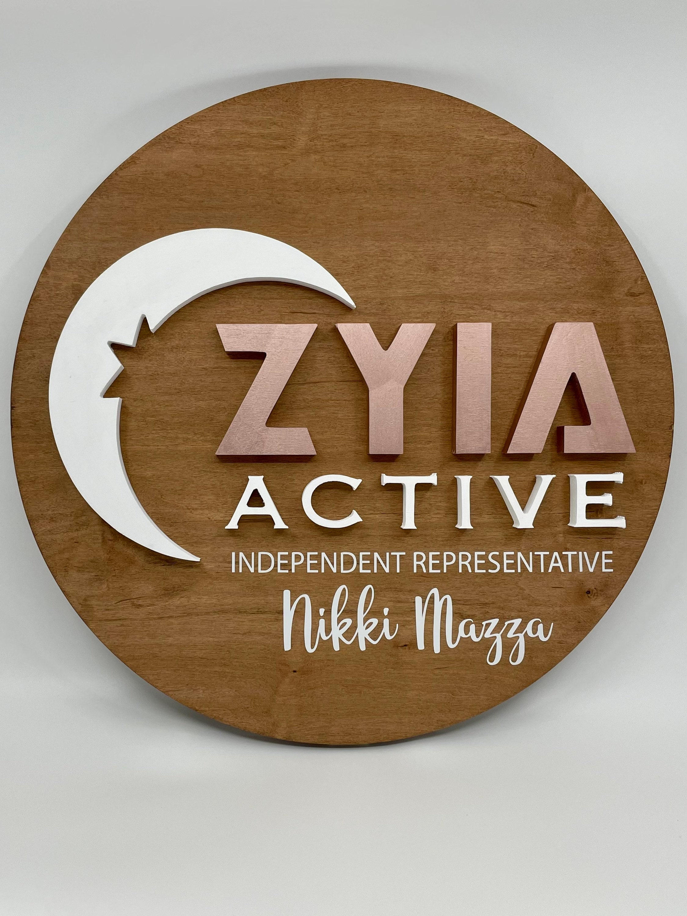 ZYIA Sign is a Beautiful Addition to Your ZYIA Home Office or - Etsy