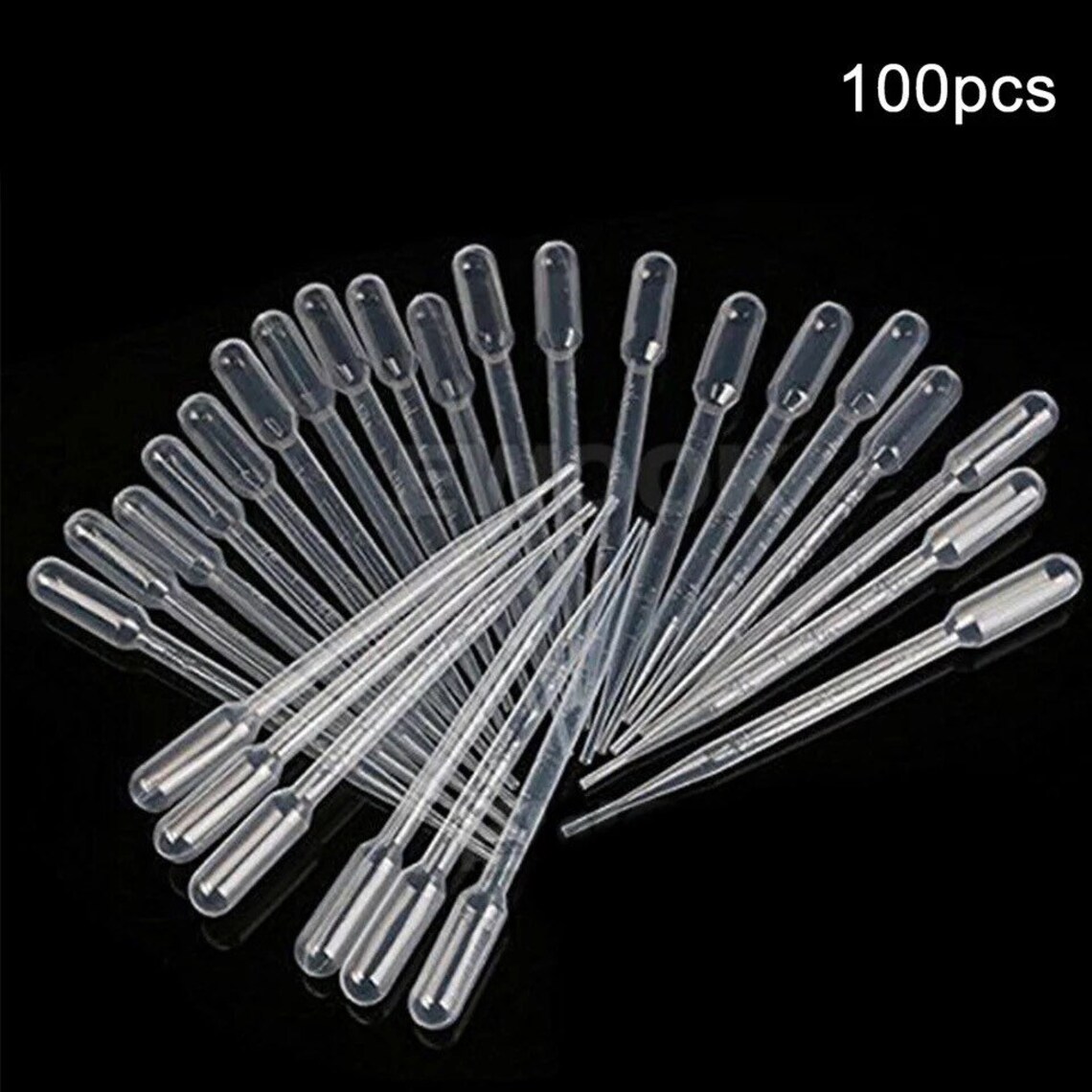 10 Pieces 3ml Disposable Plastic Droppers Etsy