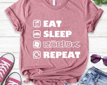 Roblox Shirt Etsy - unofficial roblox t shirt personalize with gamer username etsy