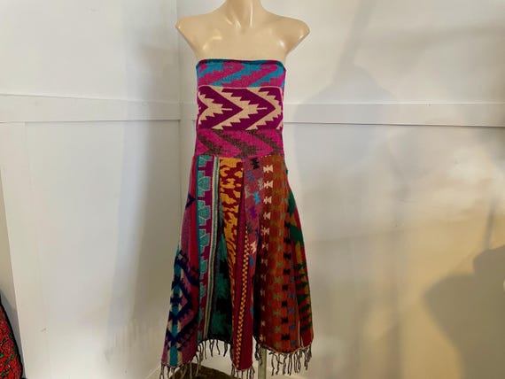 aztec dress design Sterling Kreek Aztec Outskirts Maxi Dress