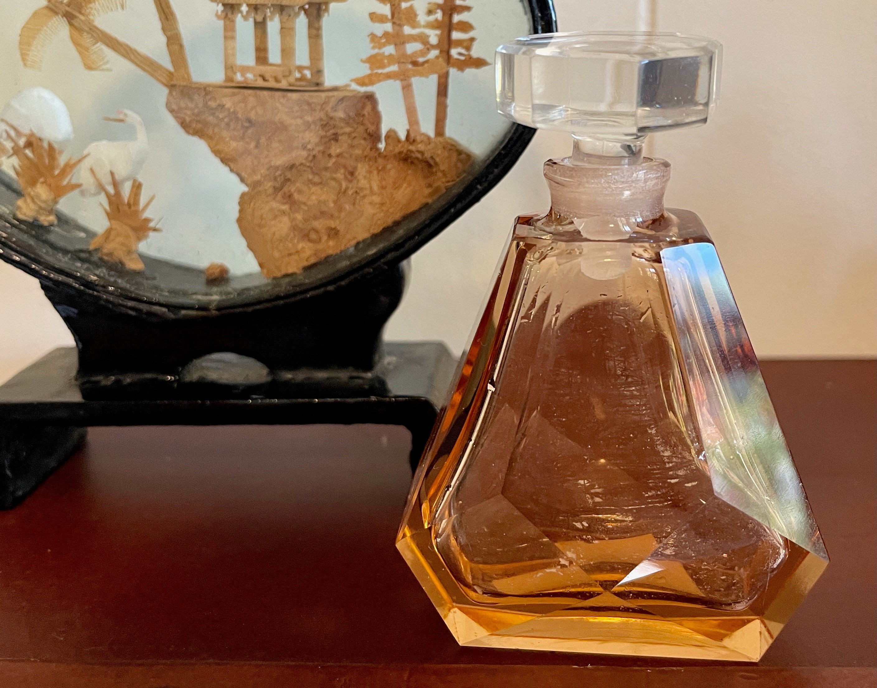 1930年代のピンクのヴィンテージ香水瓶 2 - 一点物 - Etsy 日本