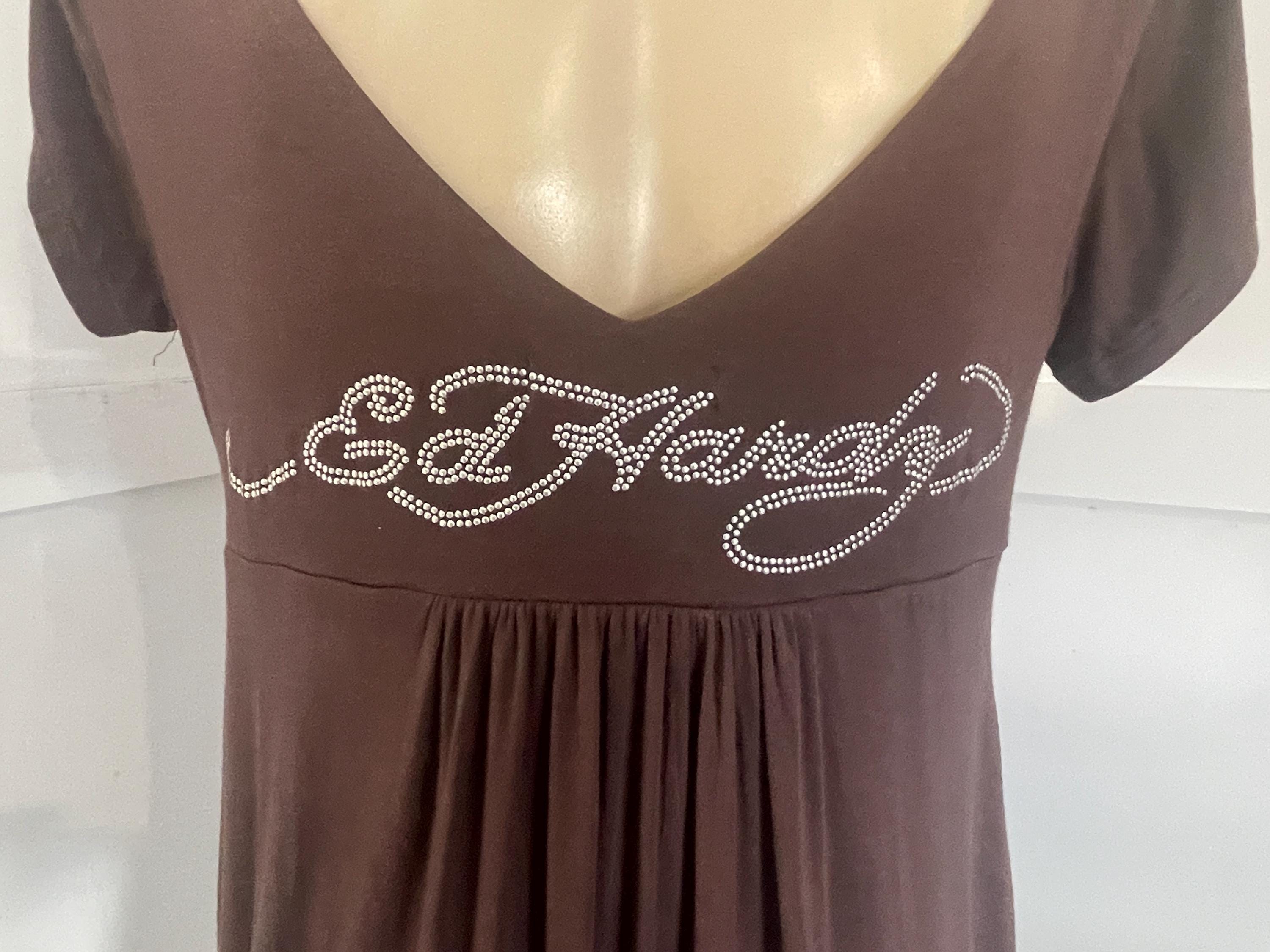 brown ed hardy dress Sandswept Paisley Maxi Dress Natural/Brown / L main image 1