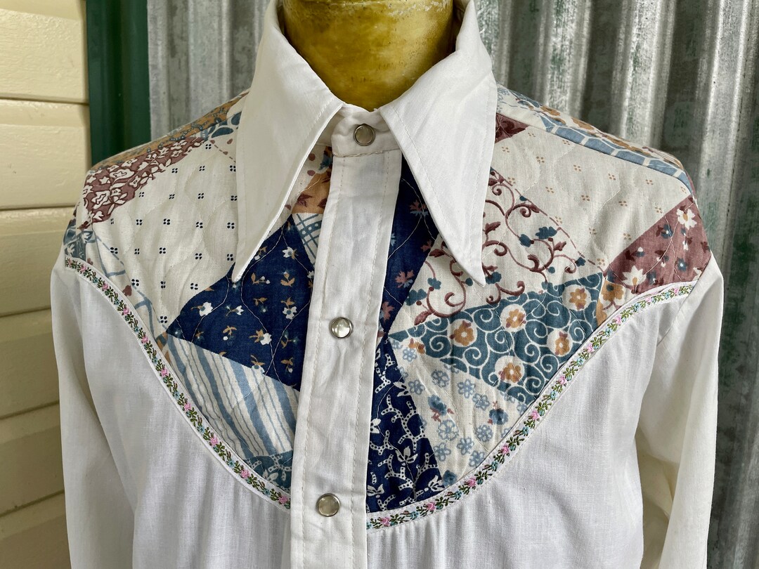 1970's Kennington Vintage Western L/S Shirt Made in the - Etsy