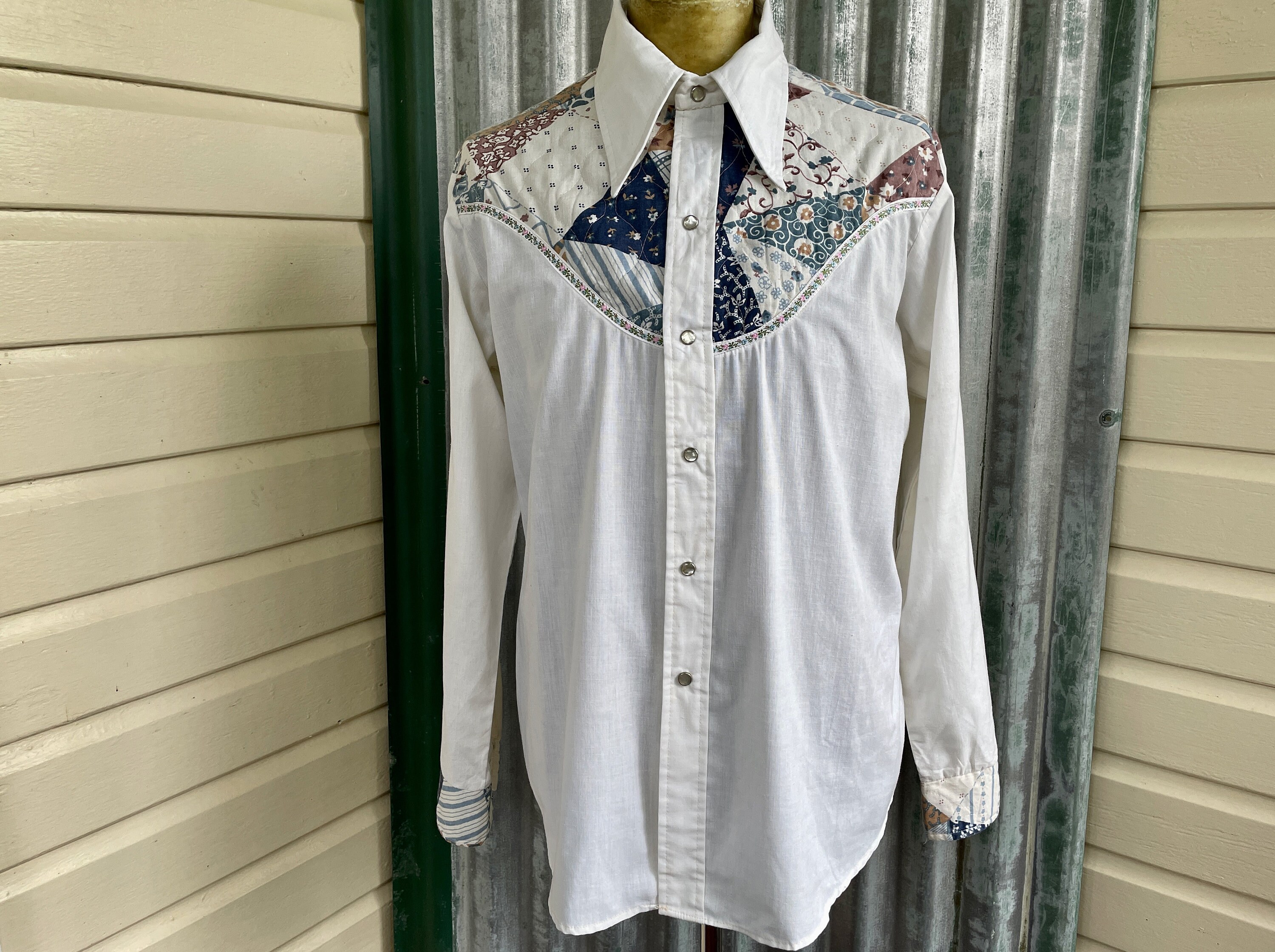 1970's Kennington Vintage Western L/S Shirt Made in the - Etsy