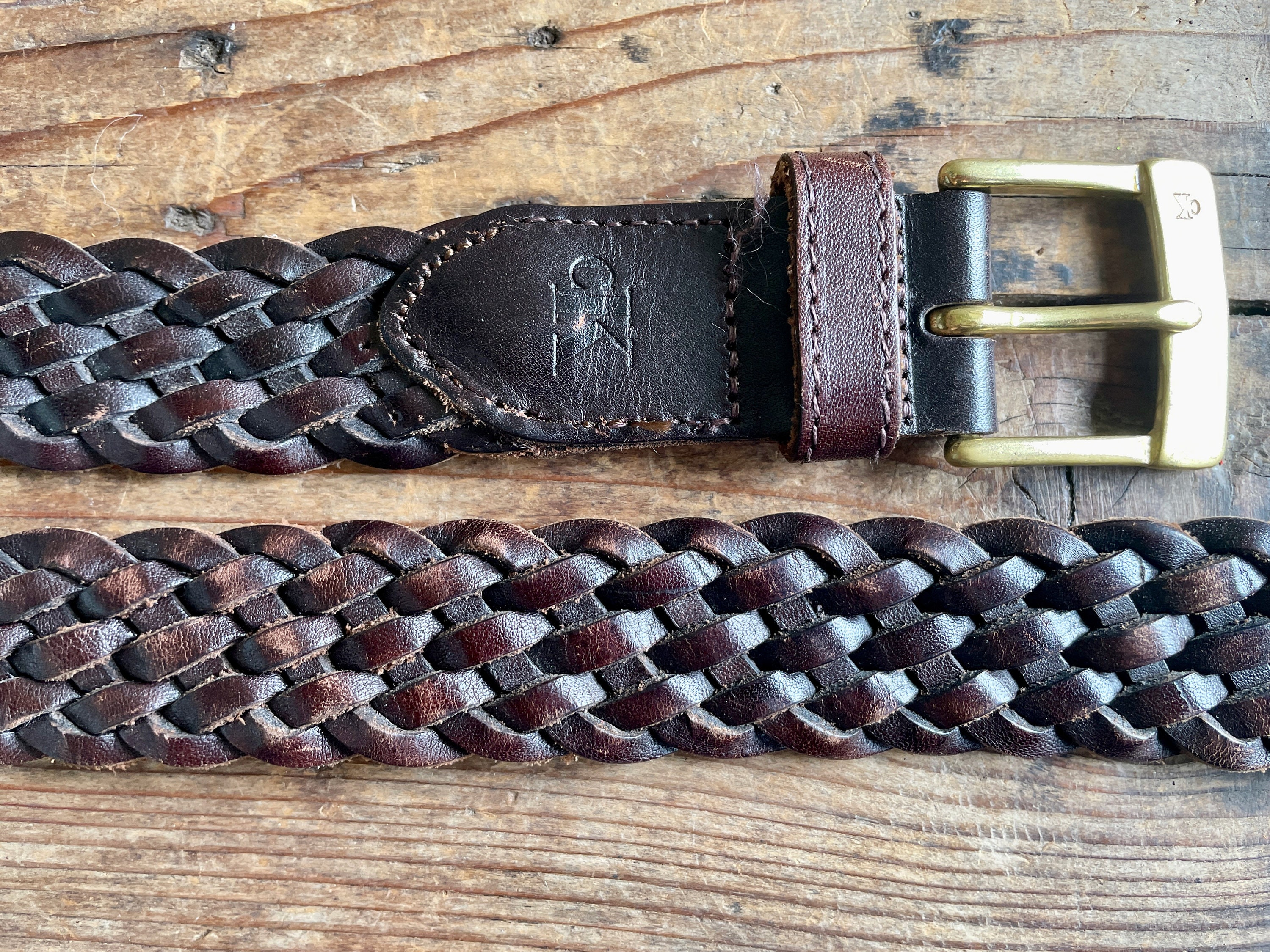 Calvin Klein Braided Leather Belt for Women Calvin Klein Women main image 2
