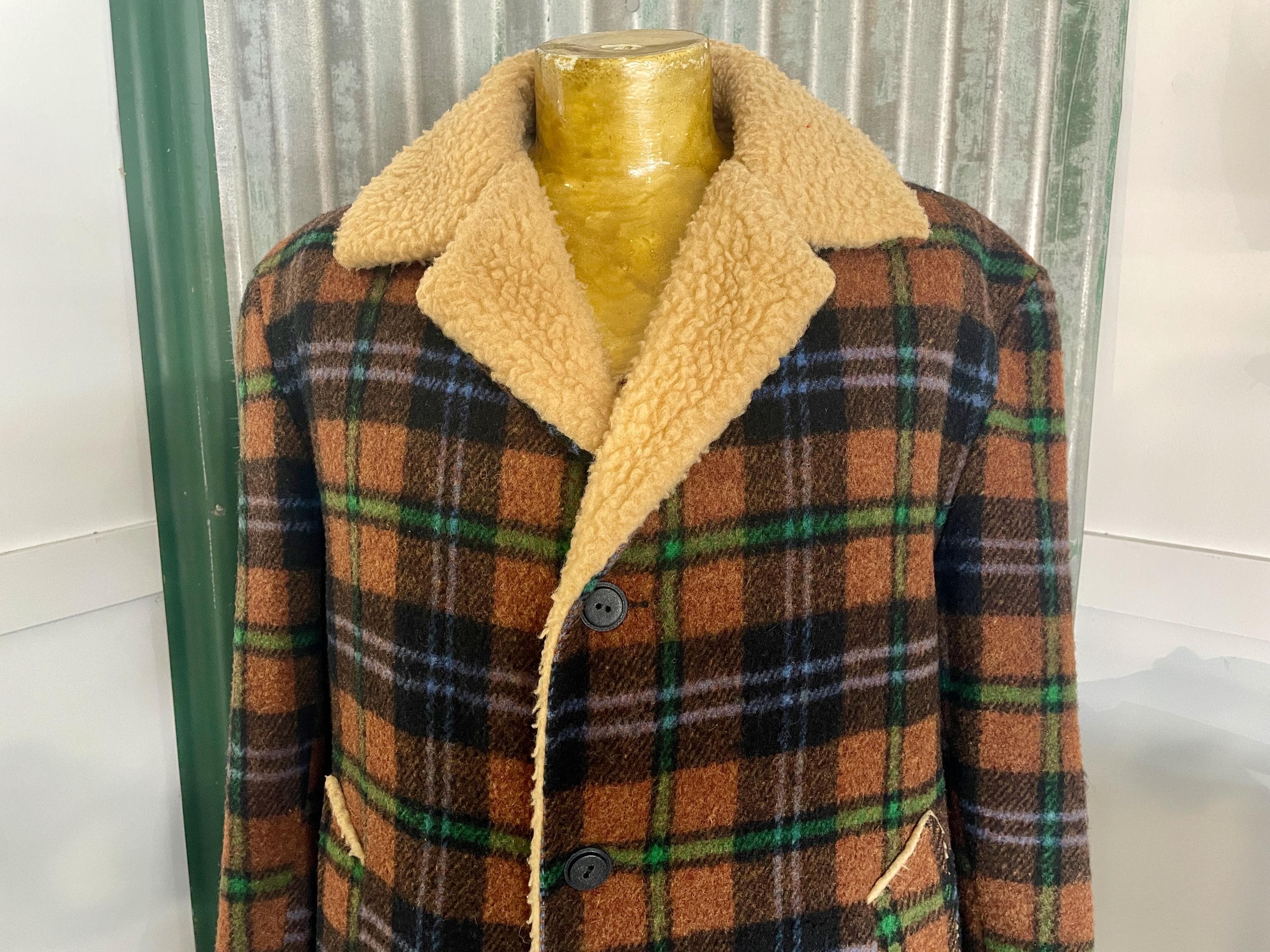 【BLUEY】オーストラリアVINTAGE ウールジャケット企業ロゴ無地グランジ Vintage Bluey Jacket - Etsy Australia