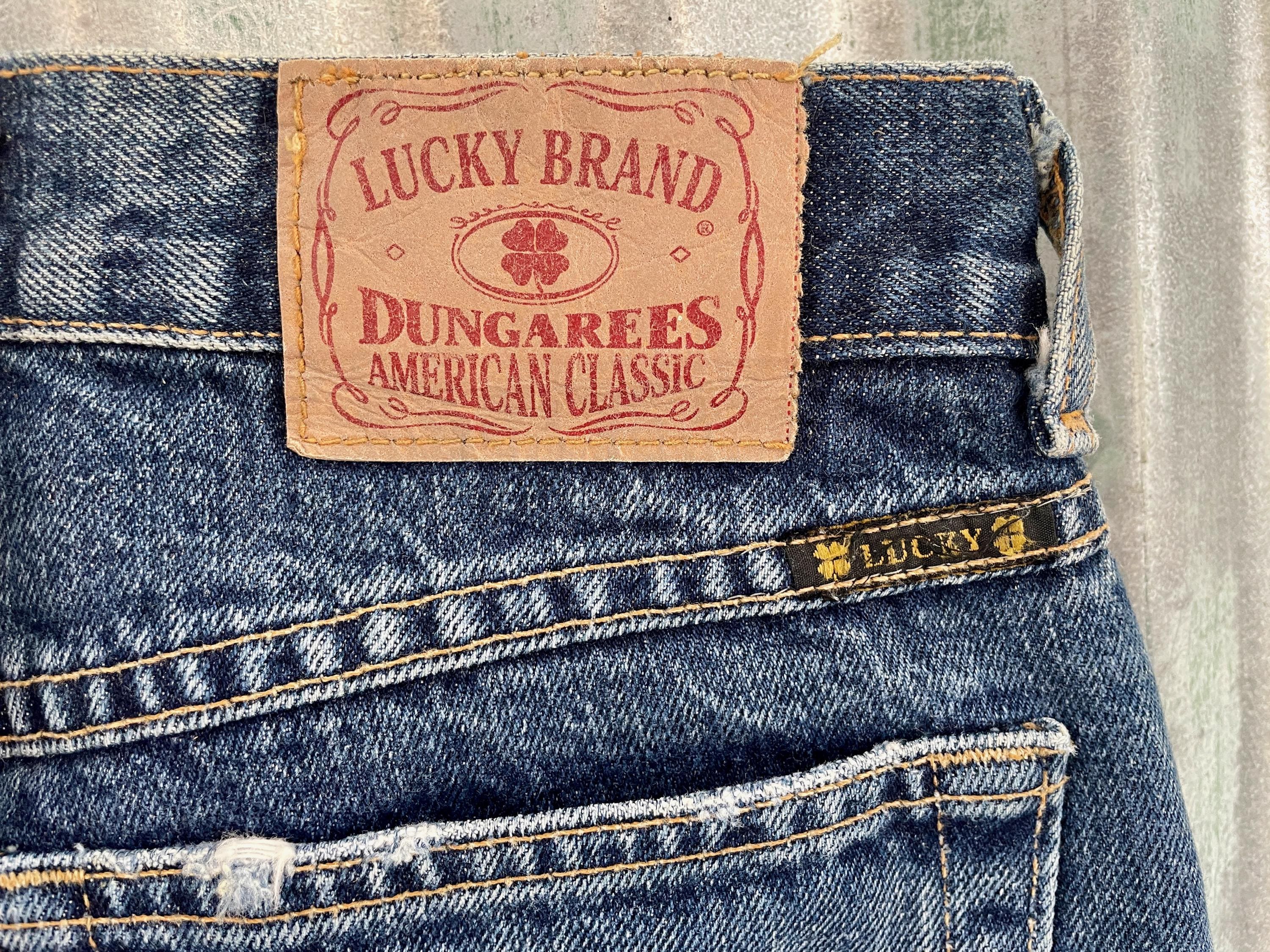 Vintage Lucky Brand Jeans – Blue Denim Straight Leg, USA Made Sz 6 