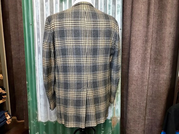 Sale!  1990's Vintage Johnny Appleseed Check Blaz… - image 4