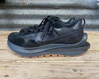 Nike X Sacai Vaporwaffle Black Gum Sz Mens US 9.5 / UK 8.5 - OOAK