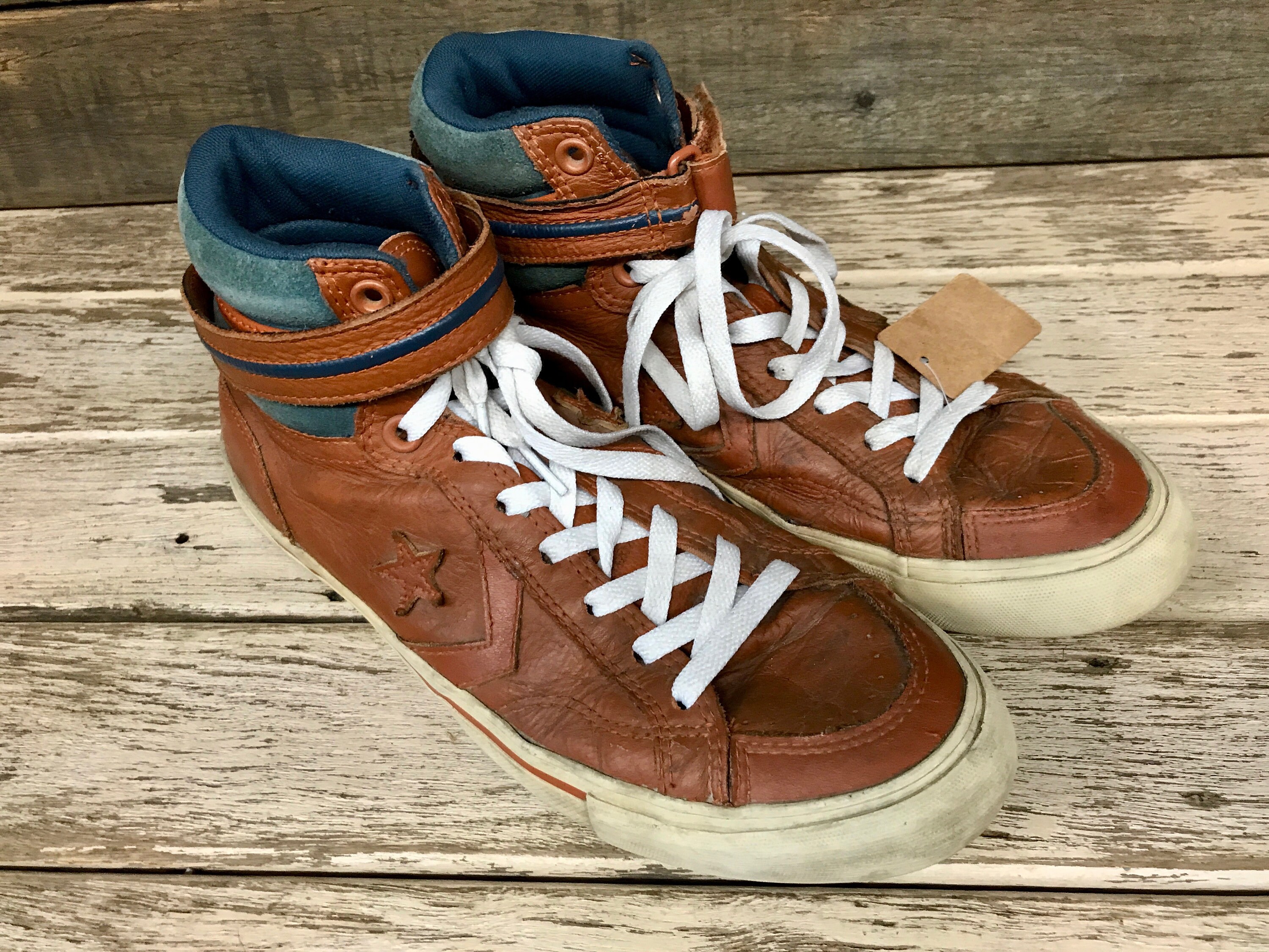 converse high top brown