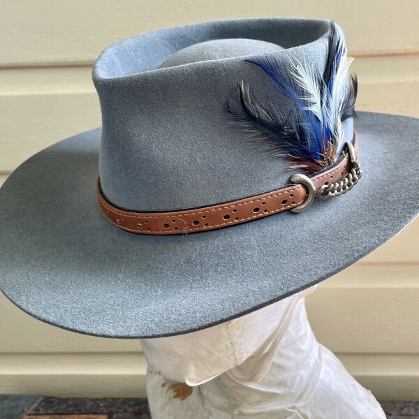 Akubra Hat Feather Etsy