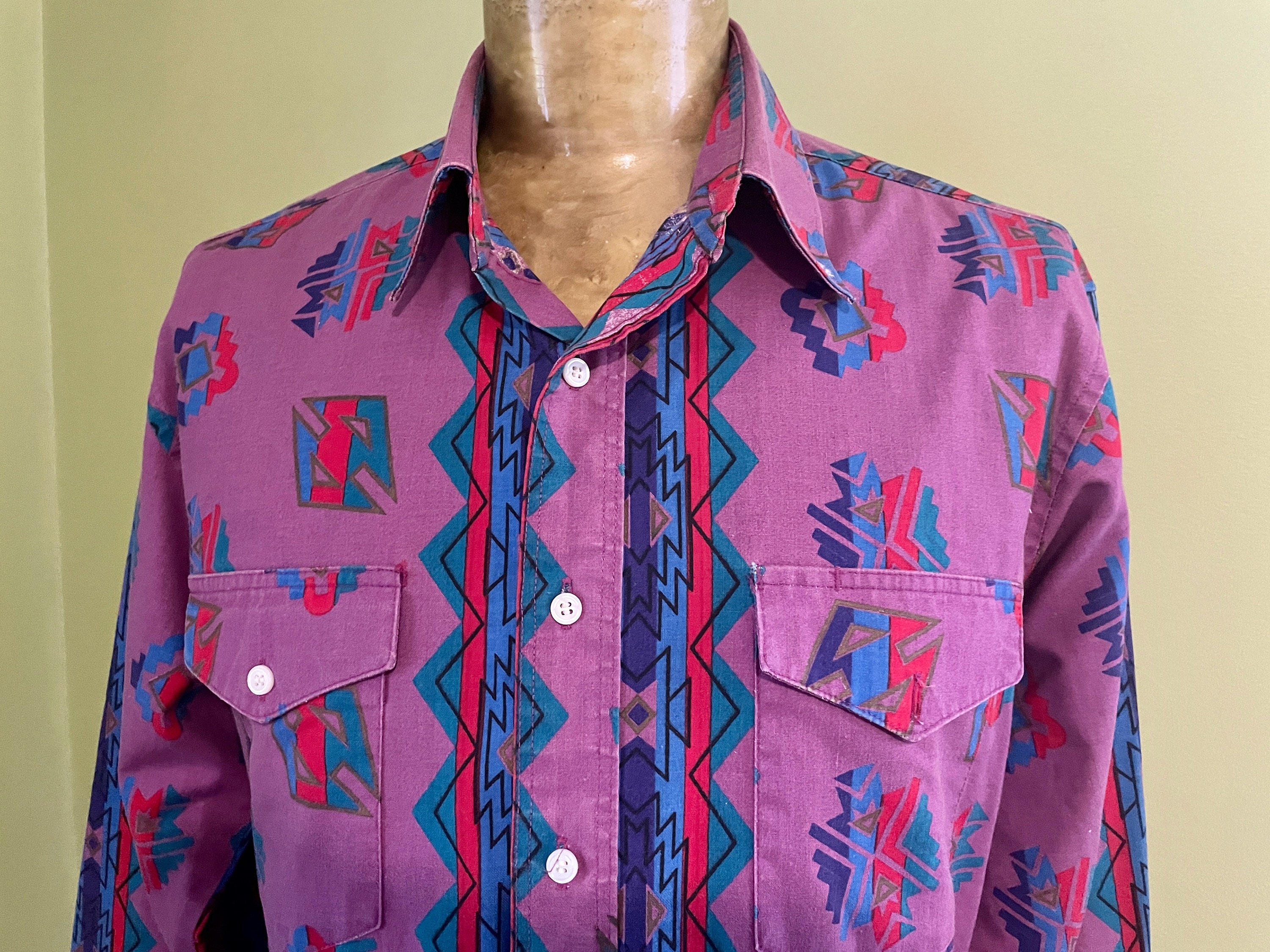 Vintage Wrangler Shirt - Etsy