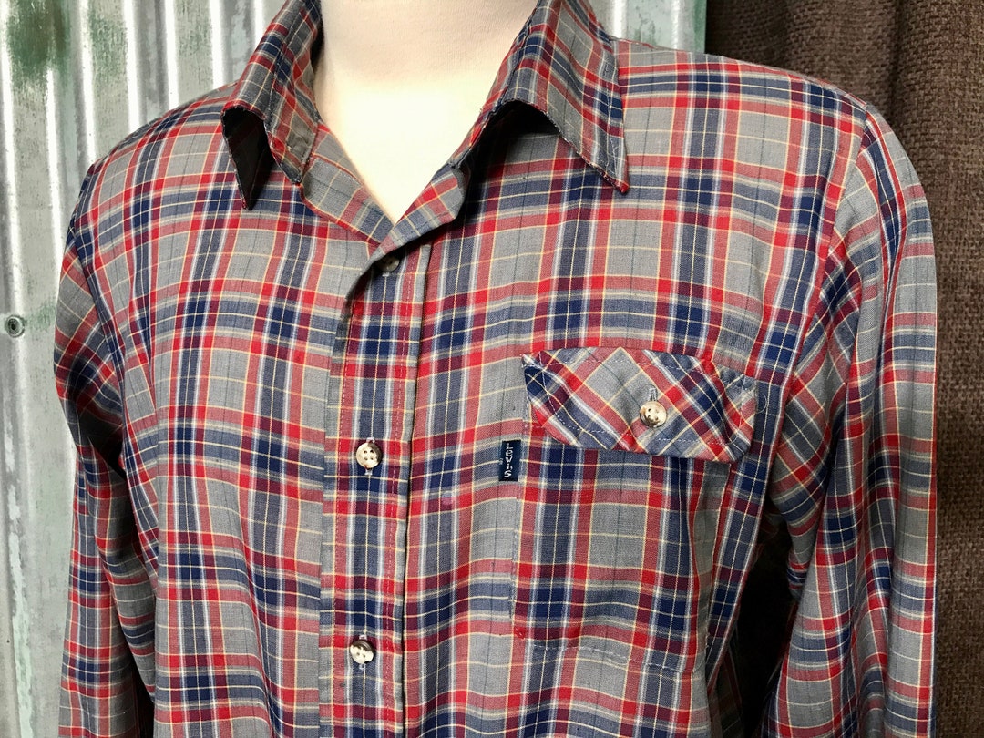 Vintage Checked Western Shirt - S main image 1
