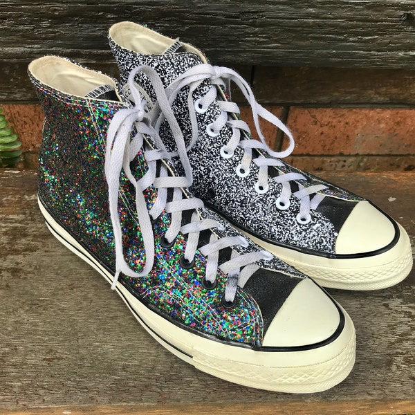 Glitter Converse Etsy