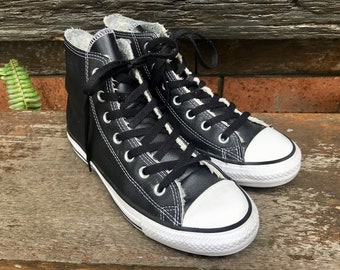 converse genuine leather